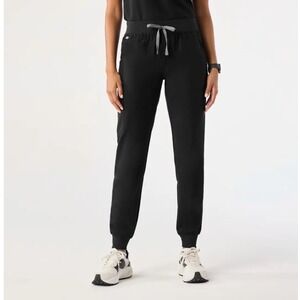 FIGS Scrubs Black Technical Collection Zamora Jogger Pants Size XXL Scrubs